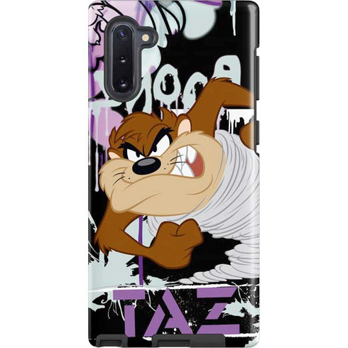 Looney Tunes Splatter Paint Tasmanian Devil Galaxy Cases
